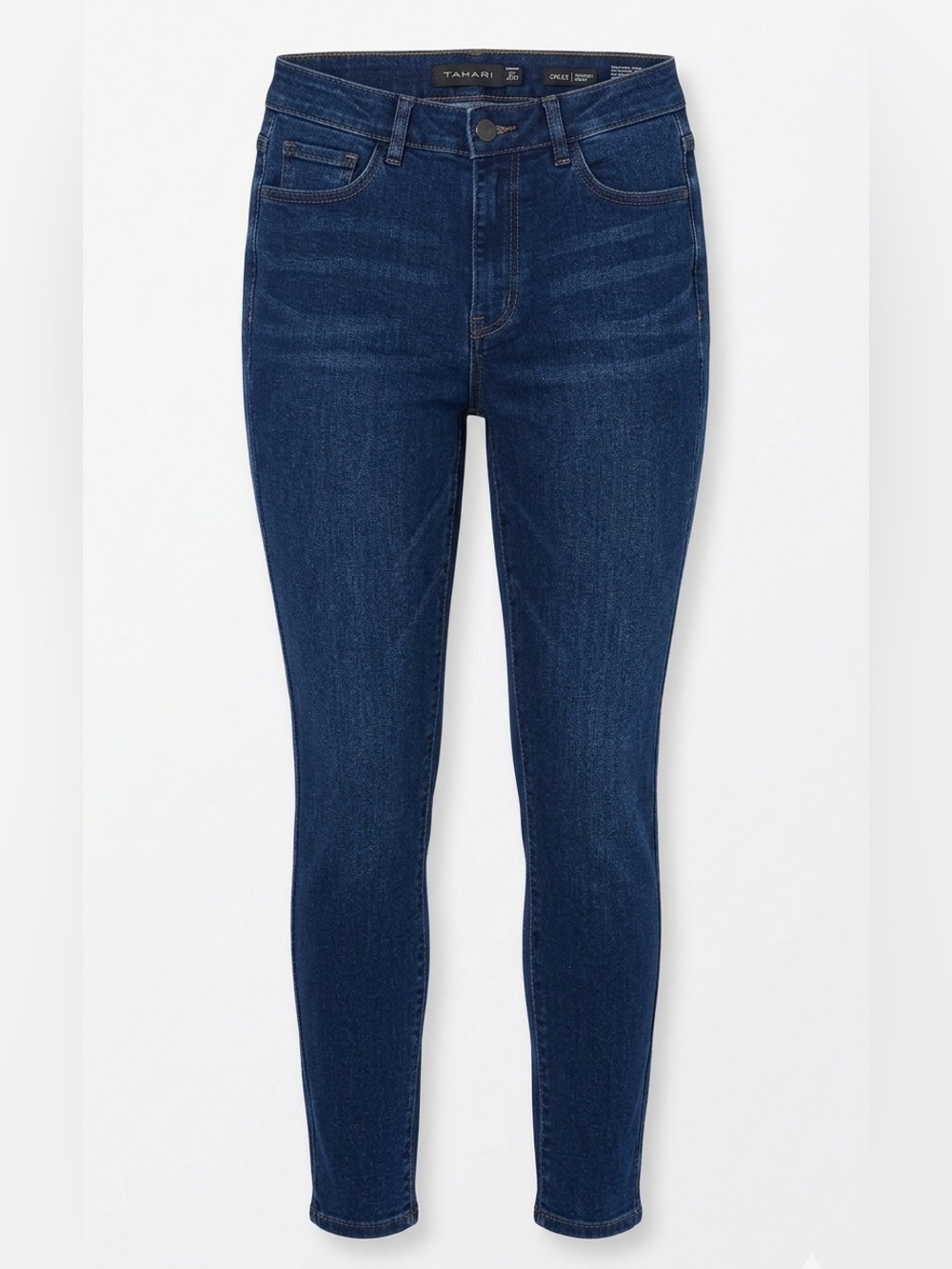 Tahari Chloe Fit Solution Skinny Stretch Jeans Dark Indigo Women’s Size 4/27